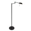 Steinhauer Retina Lampada da terra LED Nero, 1-Luce