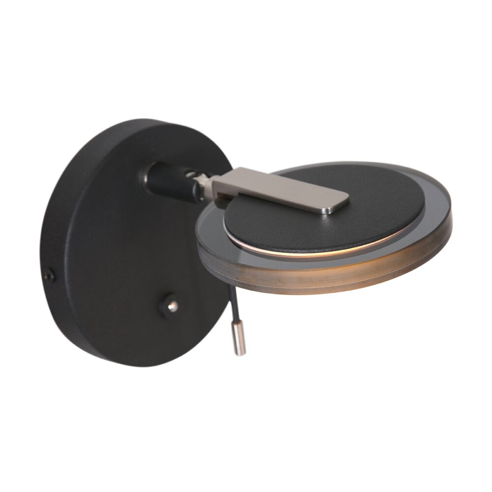 Steinhauer Turound Applique LED Nero, 1-Luce main product photo