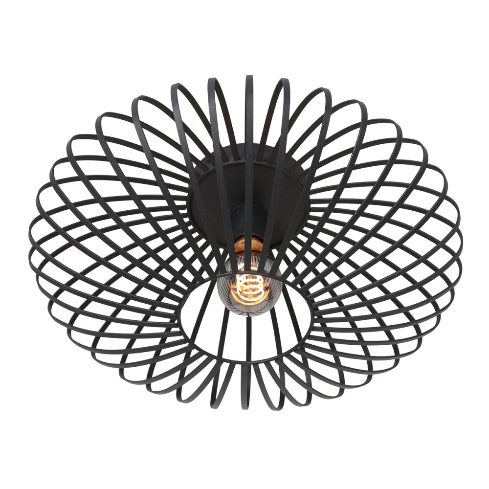 Steinhauer Dunbar Plafoniera Nero, 1-Luce main product photo