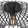 Steinhauer Dunbar Plafoniera Nero, 1-Luce