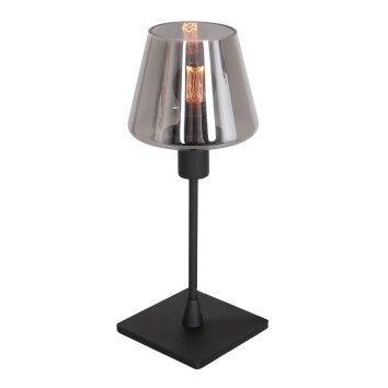 Steinhauer Ancilla Lampada da tavolo Nero, 1-Luce