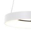 Steinhauer Ringlede Lampada a Sospensione Bianco, 1-Luce