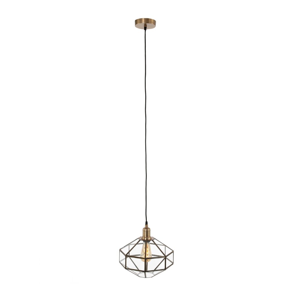 Steinhauer Pimpernel Lampada a Sospensione Bronzo, 1-Luce main product photo