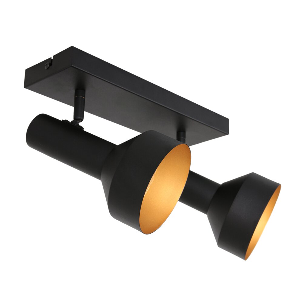 Steinhauer Bundle Plafoniera Nero, 2-Luci main product photo