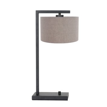 Steinhauer Stang Lampada da tavolo Nero, 1-Luce