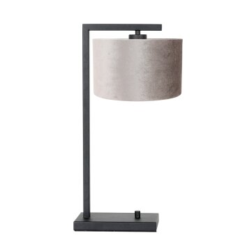 Steinhauer Stang Lampada da tavolo Nero, 1-Luce