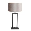 Steinhauer Stang Lampada da tavolo Nero, 1-Luce