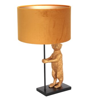 Steinhauer Animaux Lampada da tavolo Oro, Nero, 1-Luce