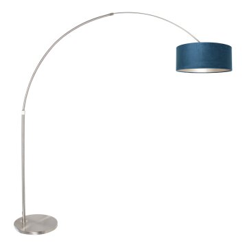 Steinhauer Sparkled Light Lampada da terra Acciaio inox, 1-Luce