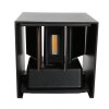 Steinhauer Muro Applique da esterno LED Nero, 2-Luci