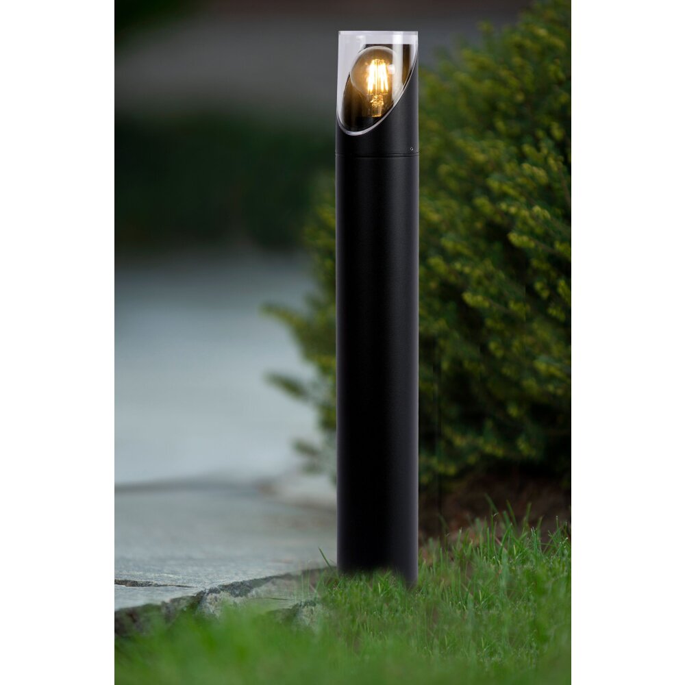 Lucide NORMAN Lampioncino Segnapasso Nero, 1-Luce main product photo