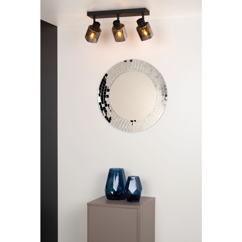 Lucide ALION Plafoniera Nero, 3-Luci main product photo