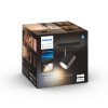 Philips Hue White Ambiance Runner Plafoniera LED Nero, 1-Luce, Telecomando