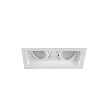 Trio Kenai Plafoniera LED Bianco, 2-Luci