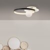 Brilliant Atlanta Plafoniera LED Nero, 1-Luce