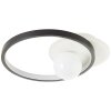 Brilliant Atlanta Plafoniera LED Nero, 1-Luce