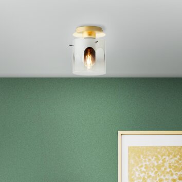 Brilliant Osaki Plafoniera Oro, 1-Luce