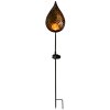 Globo SORREZ Lampada solare LED Nero, 1-Luce