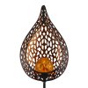 Globo SORREZ Lampada solare LED Nero, 1-Luce