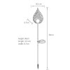 Globo SORREZ Lampada solare LED Nero, 1-Luce