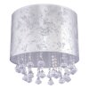 Globo Amy Plafoniera Nichel opaco, 1-Luce