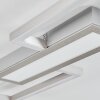 Ahrenfeld Plafoniera LED Alluminio, 1-Luce, Telecomando