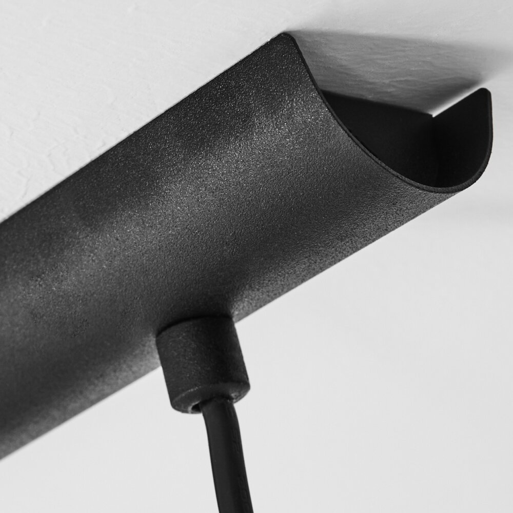 Sernf Lampada a Sospensione Nero, 3-Luci