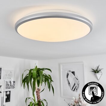 Magdala Plafoniera LED Bianco, 1-Luce