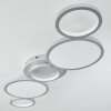 Carabajal Plafoniera LED Titanio, 1-Luce