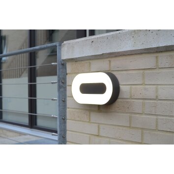 Applique da esterno Felsted LED Argento, 1-Luce