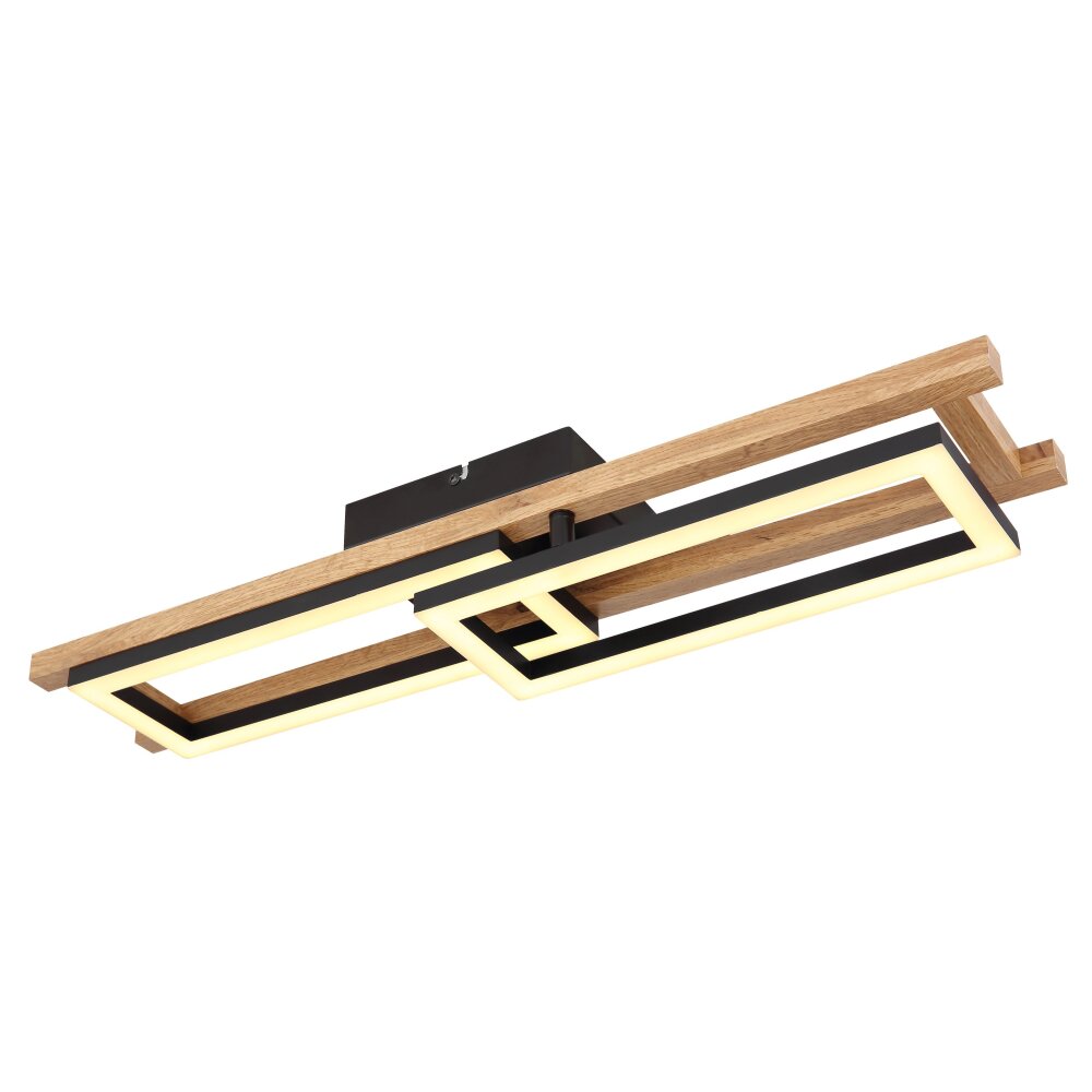 Globo ILLA Plafoniera LED Nero, 1-Luce main product photo