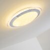 Vittangi Plafoniera LED Bianco, 1-Luce, Cambia colore