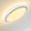 Vittangi Plafoniera LED Bianco, 1-Luce, Cambia colore
