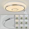 Vallecito Plafoniera LED Bianco, 1-Luce