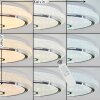 Vallecito Plafoniera LED Bianco, 1-Luce