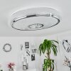 Vallecito Plafoniera LED Bianco, 1-Luce