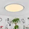 Telsen Plafoniera LED Bianco, 2-Luci, Telecomando, Cambia colore