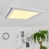 Telsen Plafoniera LED Bianco, 2-Luci, Telecomando, Cambia colore
