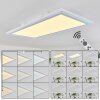 Telsen Plafoniera LED Bianco, 2-Luci, Telecomando, Cambia colore Telsen Plafoniera LED Bianco, 2-Luci, Telecomando, Cambia colore