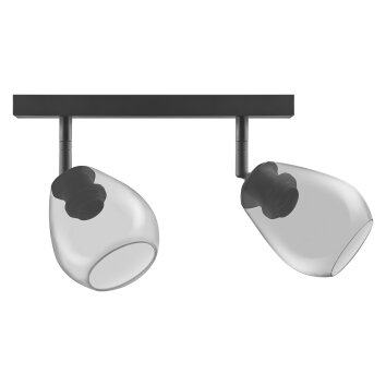 Ledvance 1906 Cone Plafoniera Nero, 2-Luci