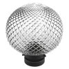 Ledvance 1906 Carved Plafoniera Nero, 1-Luce