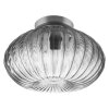 Ledvance 1906 Carved Plafoniera Nero, 1-Luce