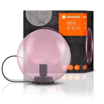 Ledvance 1906 Bubble Lampada da tavolo Nero, 1-Luce