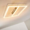 Rauma Plafoniera LED Nichel opaco, 1-Luce