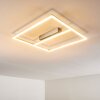 Rauma Plafoniera LED Nichel opaco, 1-Luce