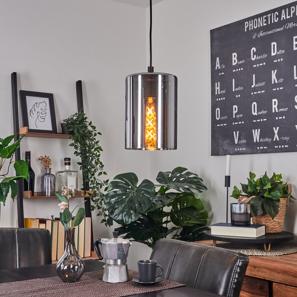 Roosevelt Lampadario a sospensione Nero, 1-Luce main product photo