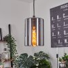 Roosevelt Lampadario a sospensione Nero, 1-Luce