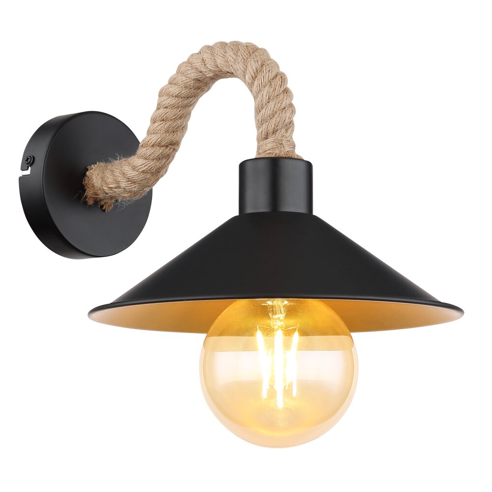 Globo DIANA Applique Nero, 1-Luce main product photo