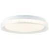 Brilliant Burlie Plafoniera LED Bianco, 1-Luce, Telecomando, Cambia colore