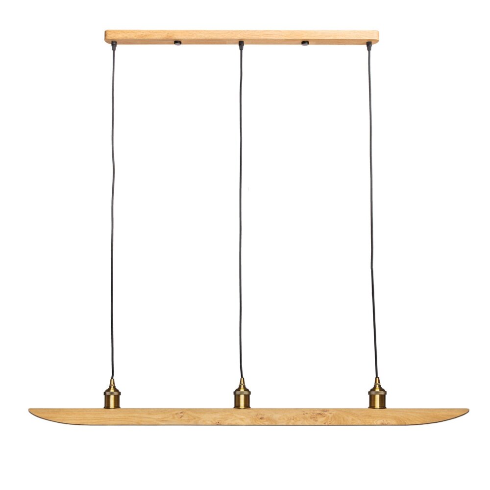 Elobra Colombia Retro Lampada a Sospensione Écru, 3-Luci main product photo